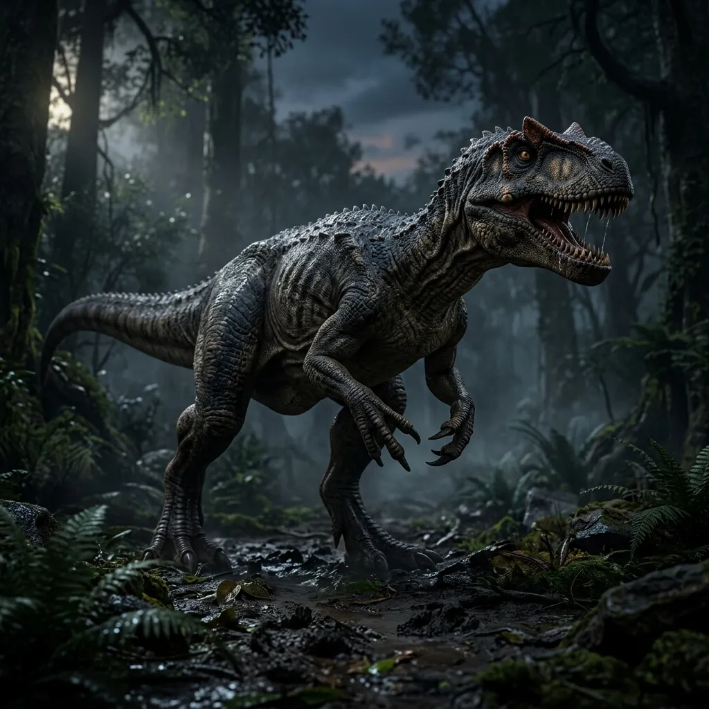 ALLOSAURUS - Jurásico Superior