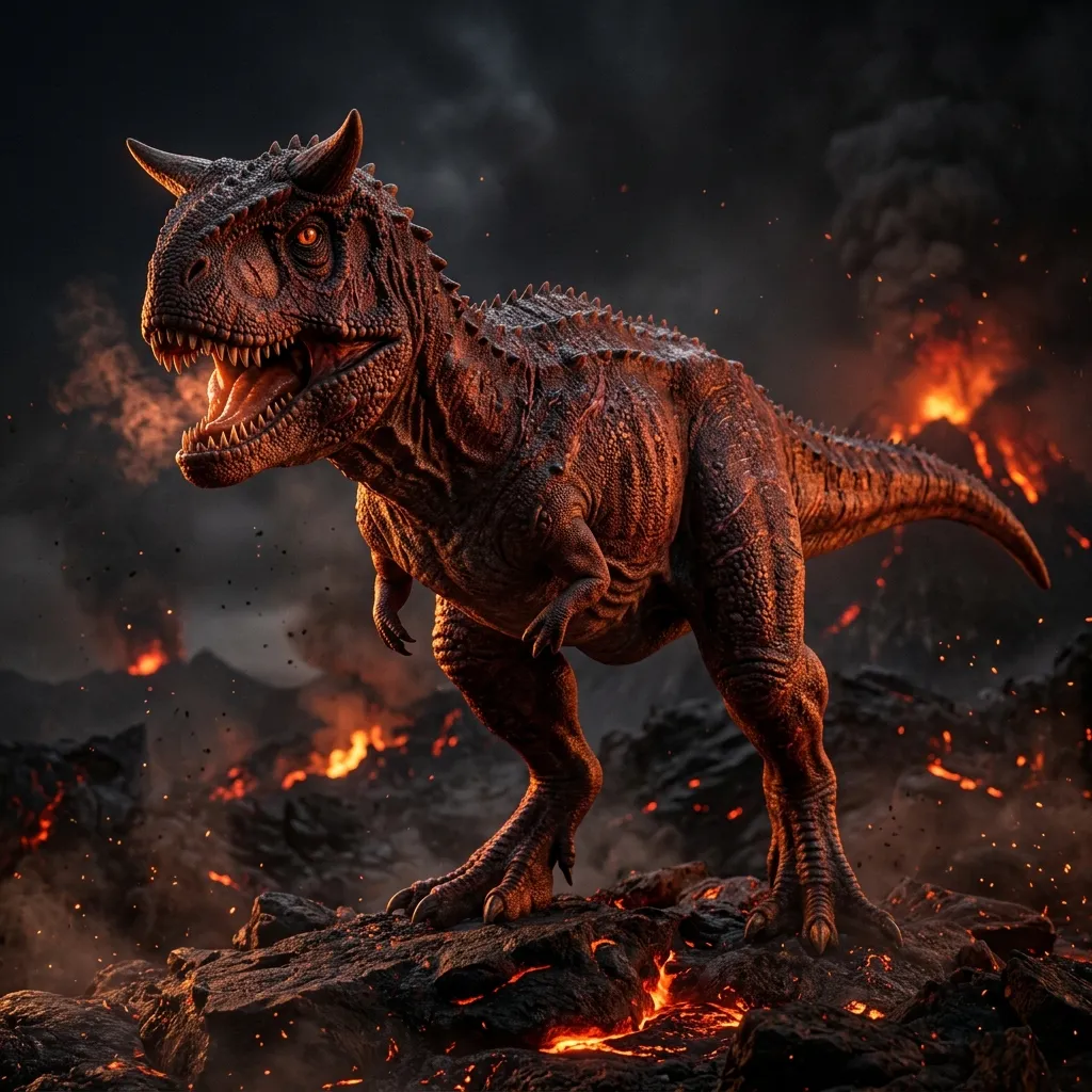 CARNOTAURUS - Cretácico Tardío (Campaniense-Maastrichtiense)