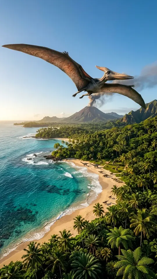 Mundo prehistórico de dinosaurios